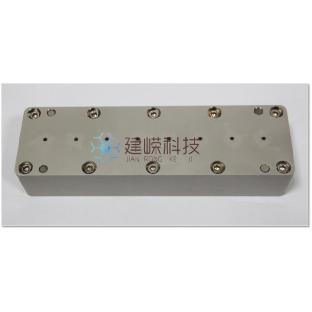 200X60XФ3.0XФ2.3X8H 中空纤维膜用编织管内衬直列8孔喷丝板